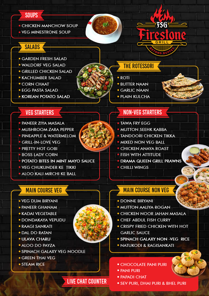 Food Menu Front